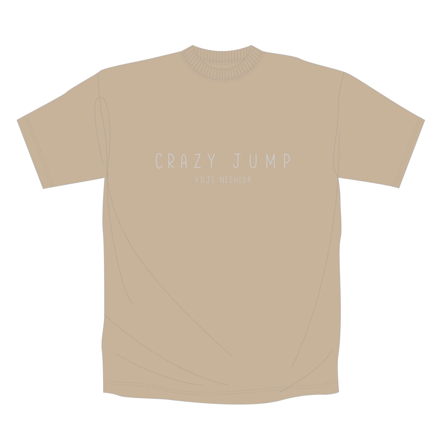 CRAZY JUMP ゆるロゴTシャツ